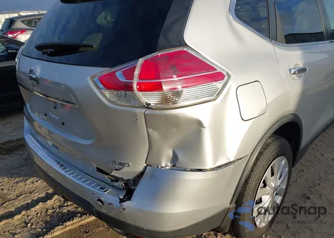 2016 Nissan Rogue S z USA, uszkodzony, nr VIN KNMAT2MV7GP595640